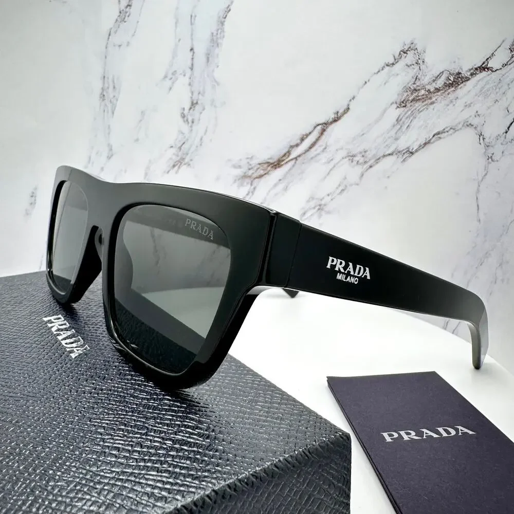 NEW PRADA Sunglasses Black - Picture 6 of 16